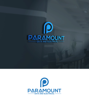 Diseño de Logo por romasa design555 para Paramount data and electrical  | Diseño: #26332763