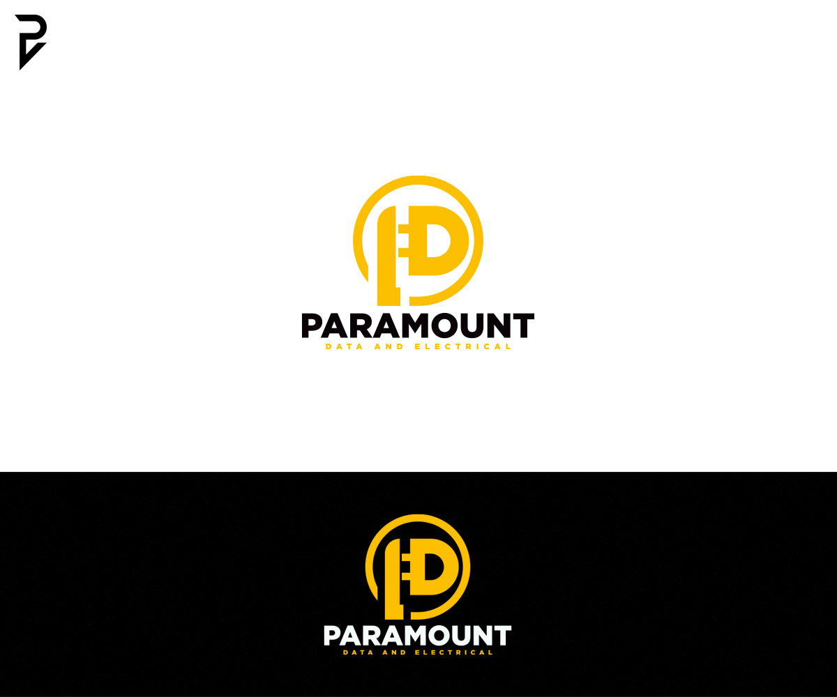 Logo Design by poisonvectors for Paramount data and electrical  | Design #26325402