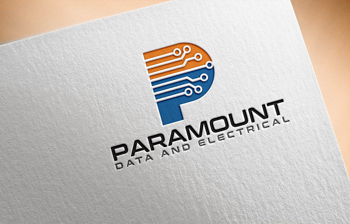 Diseño de Logo por Vishak vasu para Paramount data and electrical  | Diseño #26357135