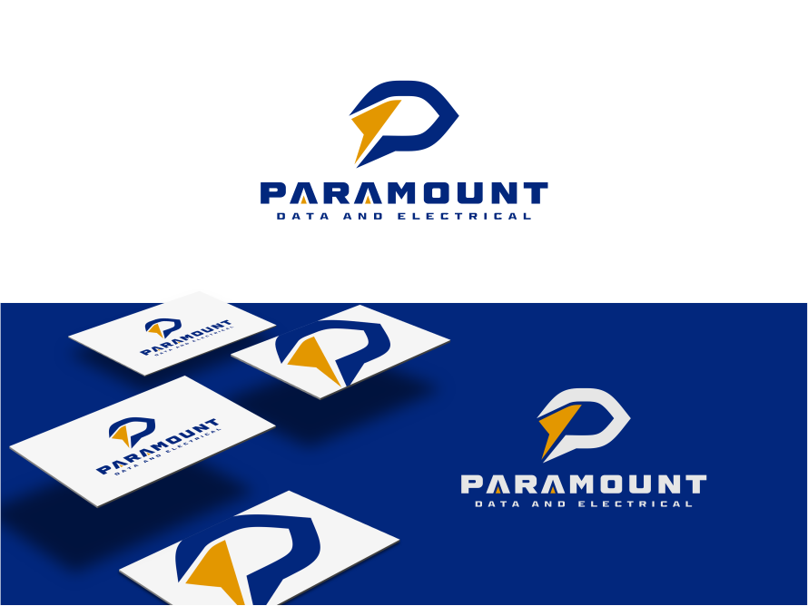 Diseño de Logo por artswolf para Paramount data and electrical  | Diseño #26353712
