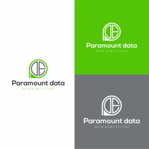 Diseño de Logo por saher khan 2 para Paramount data and electrical  | Diseño: #26323993