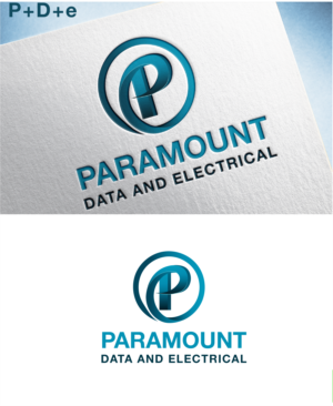 Paramount data and electrical | Design de Logo par The Seventh Key Magic