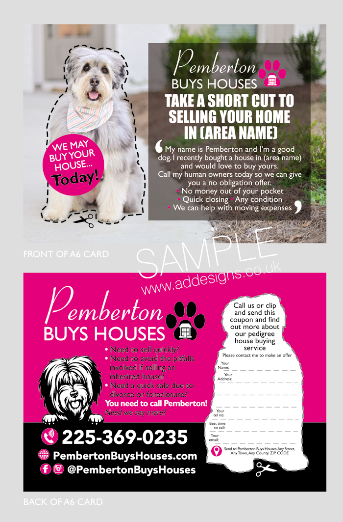 Postcard Design by the artworks for this project | Design #26338437