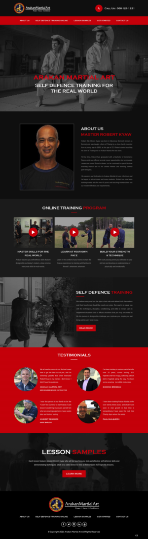 Web Design by pb for this project | Design #26324203