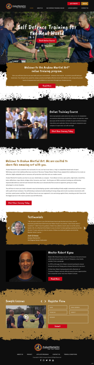 Web Design by pb for this project | Design: #26324205