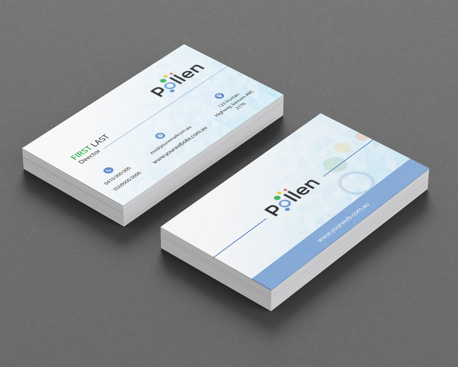 Business Card Design by Hitbar for this project | Design #26336211
