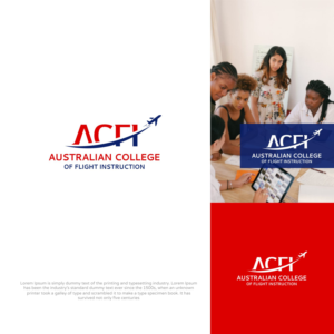 Australian College of Flight Instruction | Logo Design by MX LogoArt
