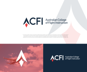 Australian College of Flight Instruction | Logo Design by Ng V Duc