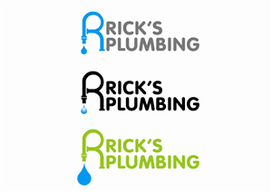 Logo Design by Toniel Leung for Rick's Plumbing | Design: #66308