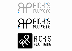 Logo Design by Toniel Leung for Rick's Plumbing | Design: #66311