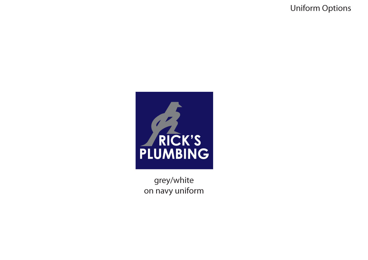 Logo Design by Toniel Leung for Rick's Plumbing | Design #67383