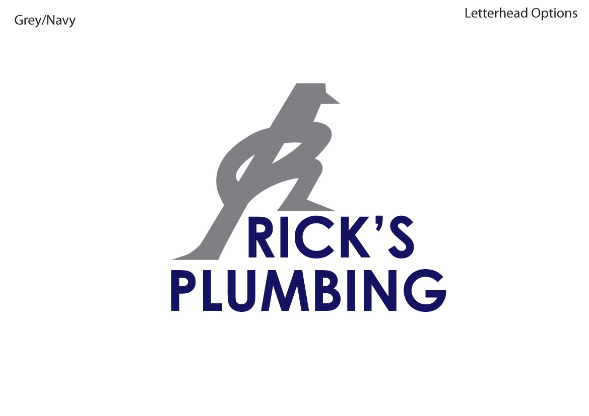 Logo Design by Toniel Leung for Rick's Plumbing | Design #67657