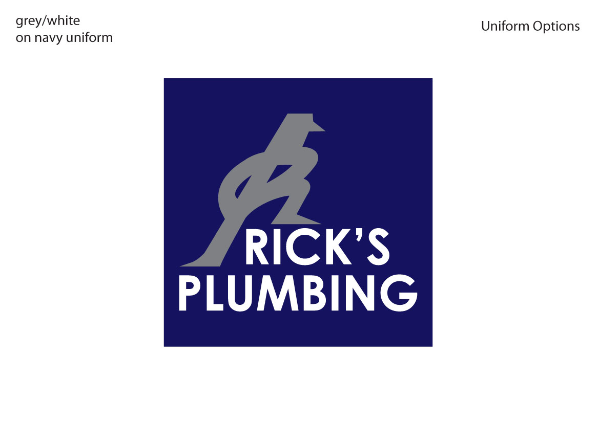 Logo Design by Toniel Leung for Rick's Plumbing | Design #67658