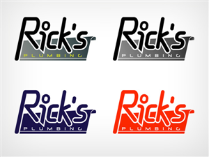 Logo Design by Gyudi Sanyi for Rick's Plumbing | Design: #64946