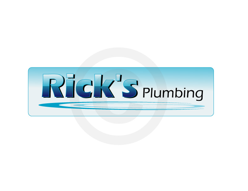 Logo-Design von ReckonCreations für Rick's Plumbing | Design #66456