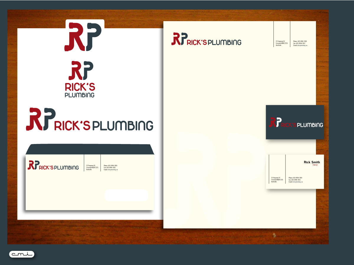 Logo Design by WAkland for Rick's Plumbing | Design #64938