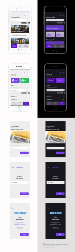 Diseño de aplicación (App) por ElenaNelyubina para Platinum GmbH | Diseño: #26360205