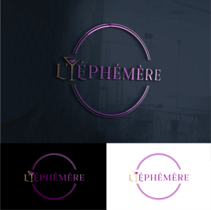 L’ Ephémère | Design de Logo par ThiagoB