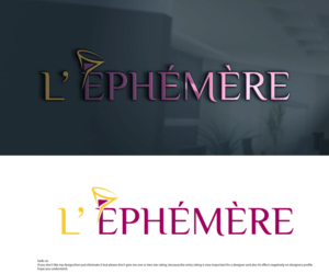 L’ Ephémère | Diseño de Logo por sekanul