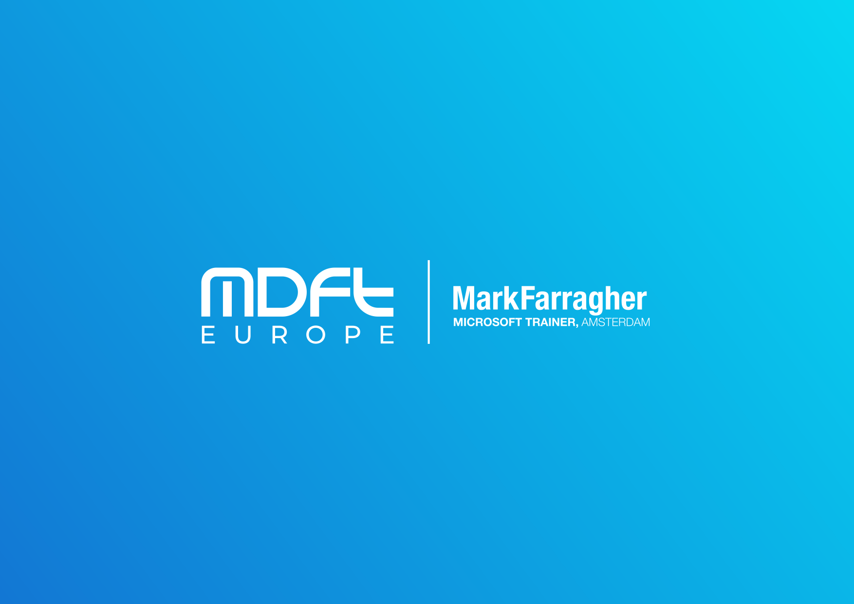 Logo Design by Pak We Designs for MDFT Europe | Design #26332428