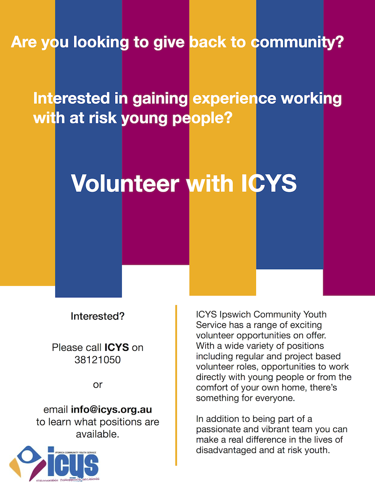 Flyer-Design von Nordgold für ICYS Ipswich Community Youth Service Inc. | Design #3092097