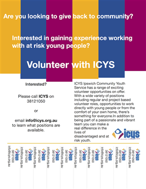 Design de Flyer par Nordgold pour ICYS Ipswich Community Youth Service Inc. | Design : #3092099