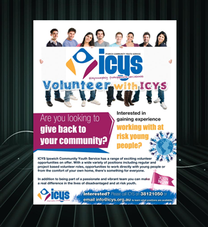 Flyer Design by uk for ICYS Ipswich Community Youth Service Inc. | Design #3063809