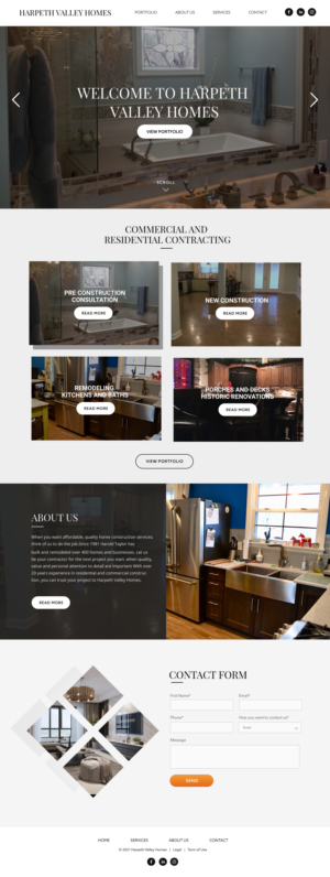 Web Design by Blue Sparrow for this project | Design: #26359054
