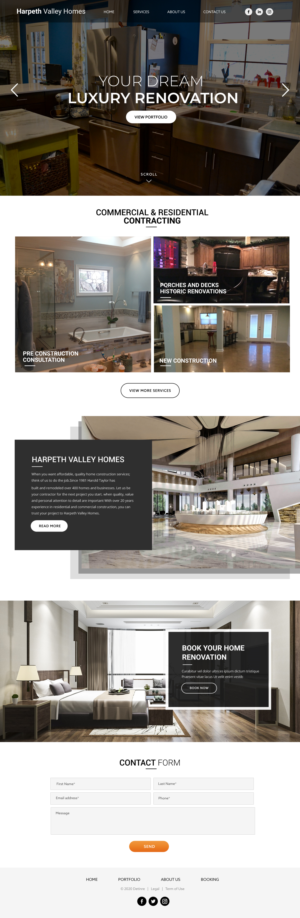 Web Design by Blue Sparrow for this project | Design: #26359055