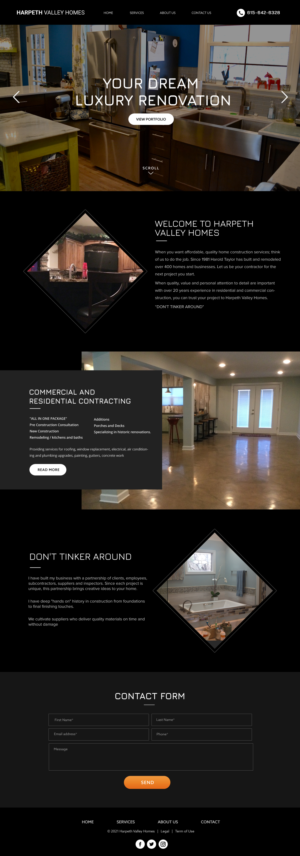 Web Design by Blue Sparrow for this project | Design: #26359227