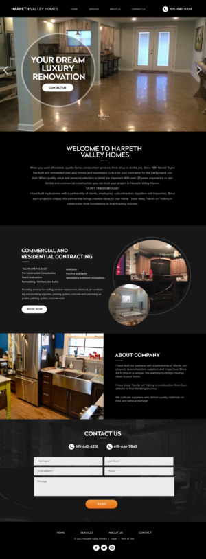 Web Design by Blue Sparrow for this project | Design: #26359263
