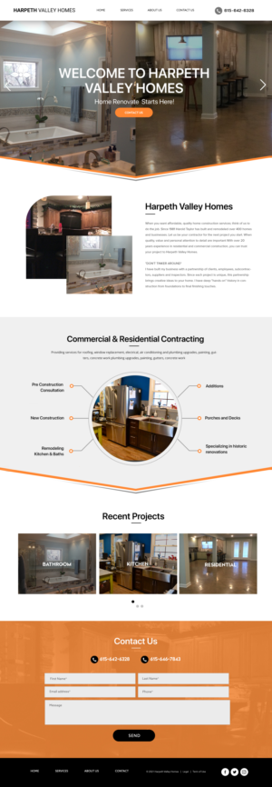 Home Remodeler Needs a Website! | Web Design by Blue Sparrow