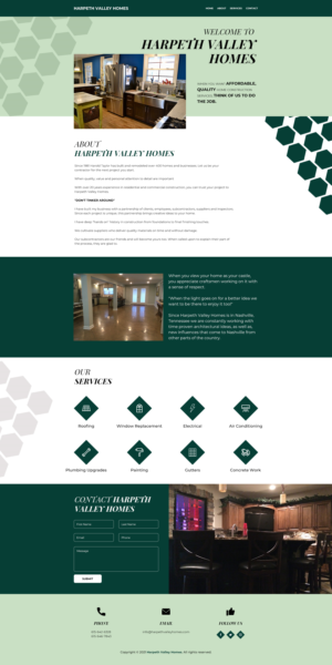 Diseño Web por MadeByFaeez para este proyecto | Diseño #26336867