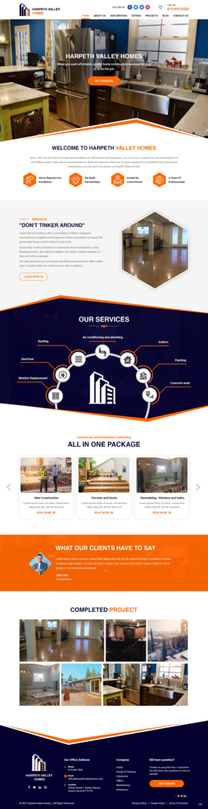 Web Design by pb for this project | Design: #26334841