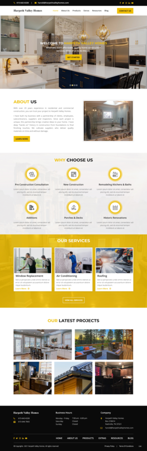 Web Design by pb for this project | Design: #26334848