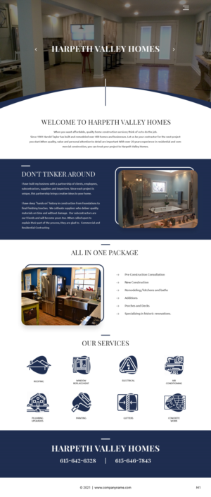 Web Design by pb for this project | Design: #26334851