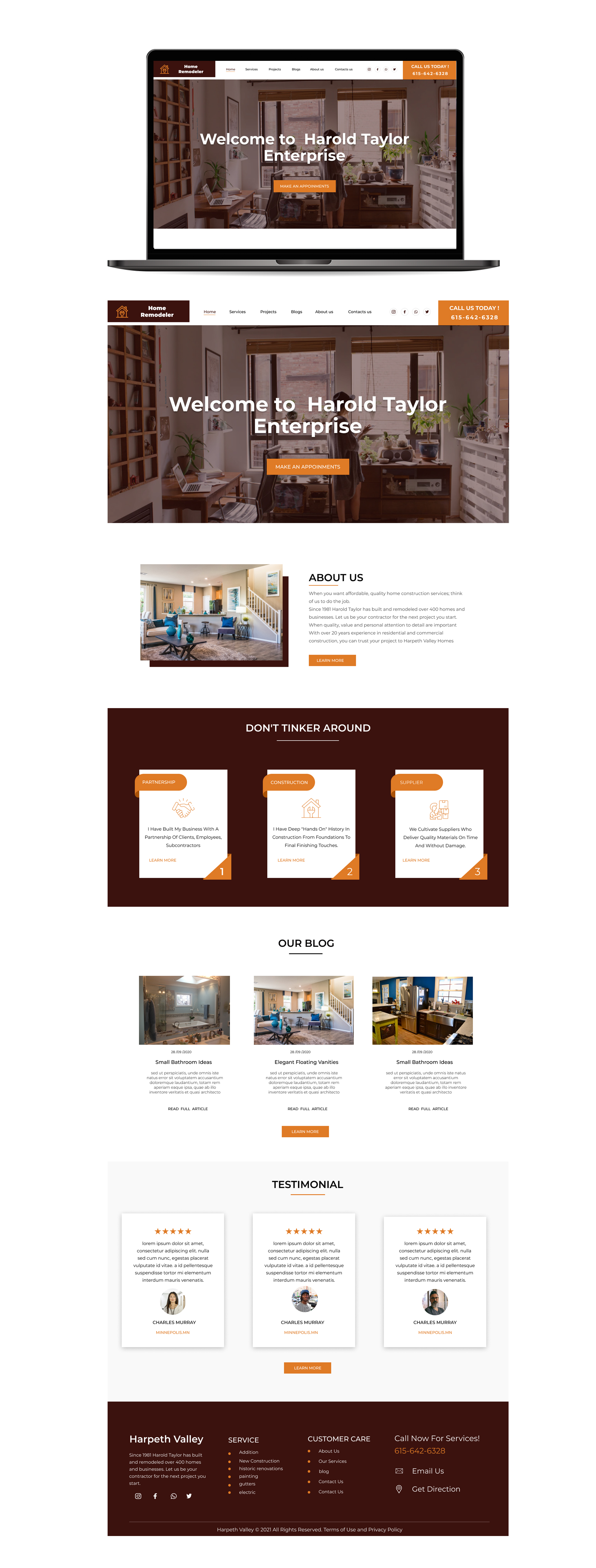Web Design by Adeel Rahman for this project | Design: #26429716