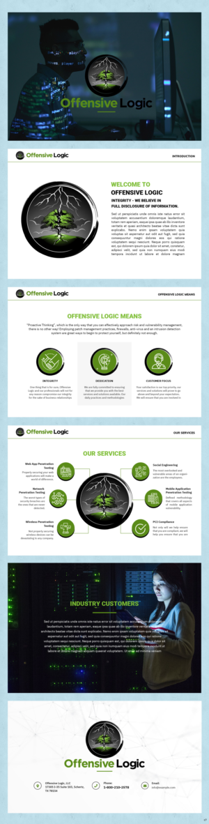 PowerPoint-Design von pb für Offensive Logic | Design: #26371594