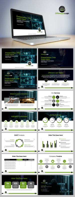 PowerPoint Design by n2presents for Offensive Logic | Design #26370809