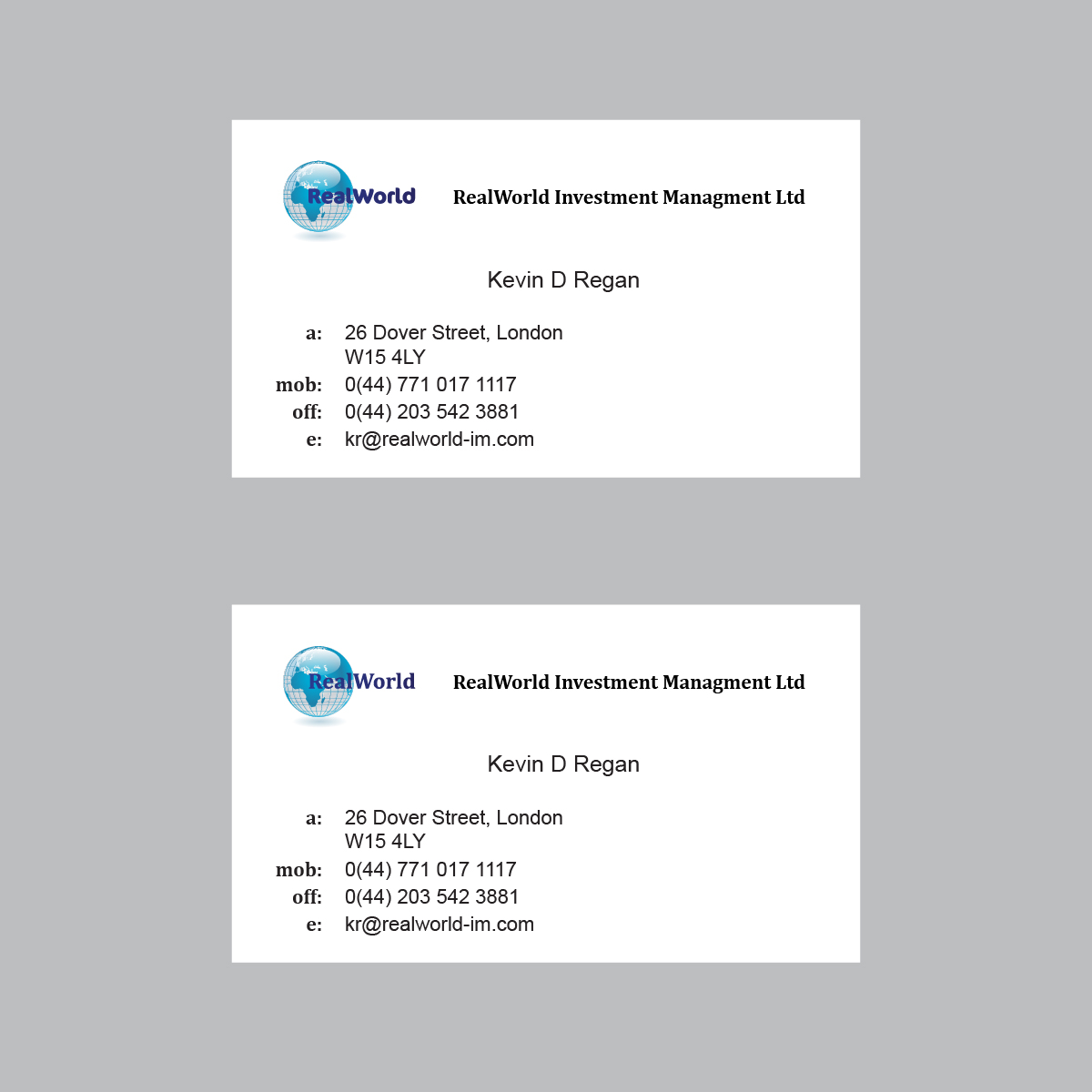 Business Card Design by Vivid Design for this project | Design #3049945