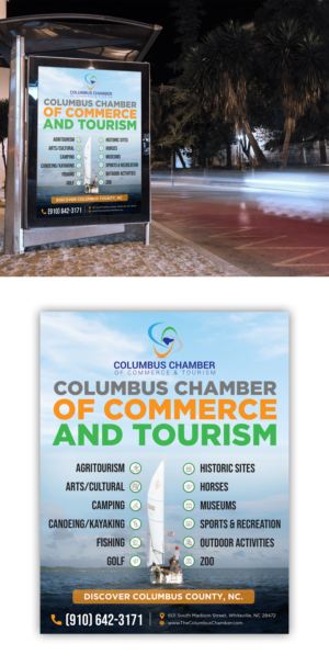 Advertisement Design by debdesign for Columbus Chamber of Commerce and Tourism | Design: #26333170