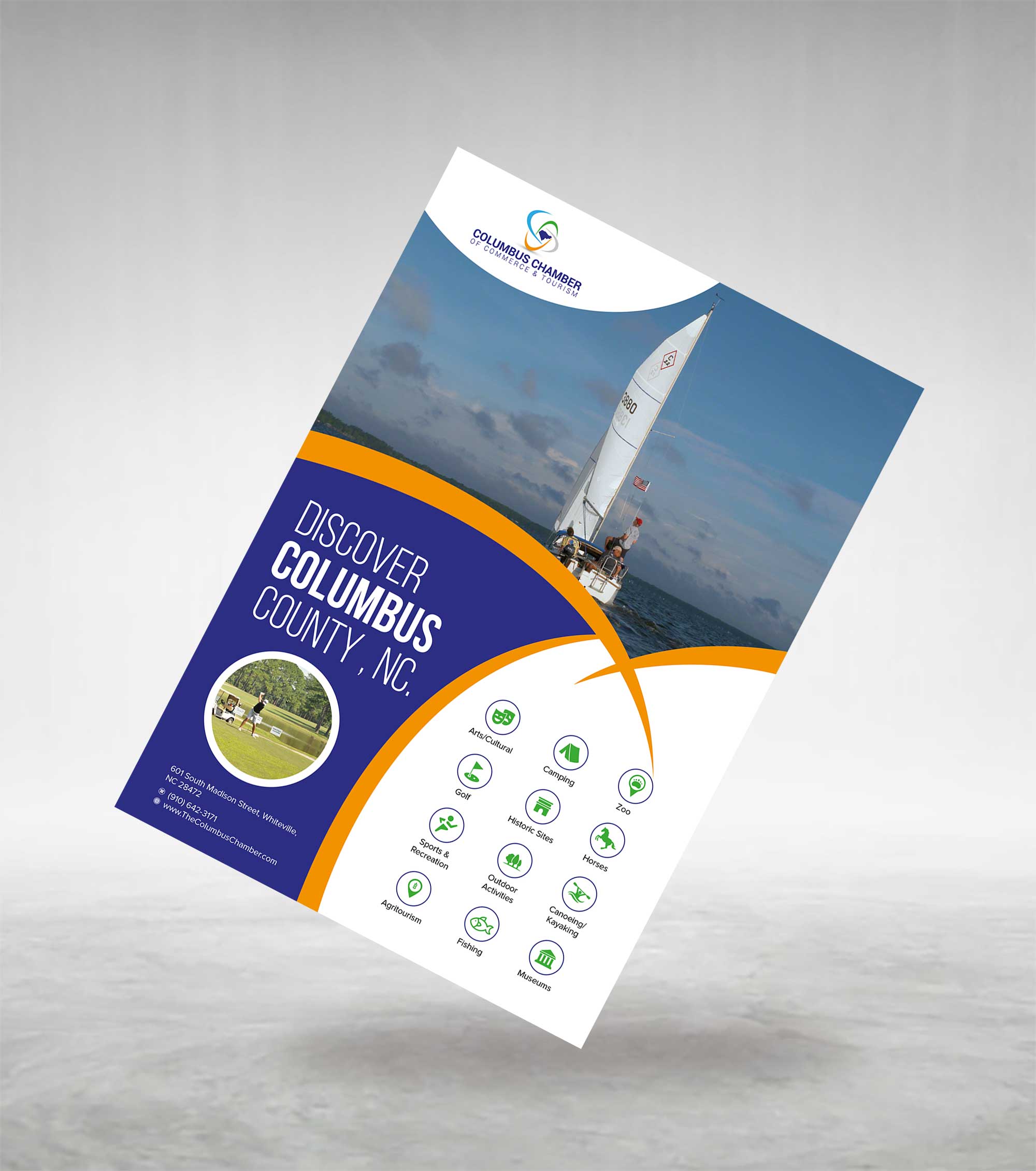 Design Publicitaire par Deziners Zone pour Columbus Chamber of Commerce and Tourism | Design #26331930