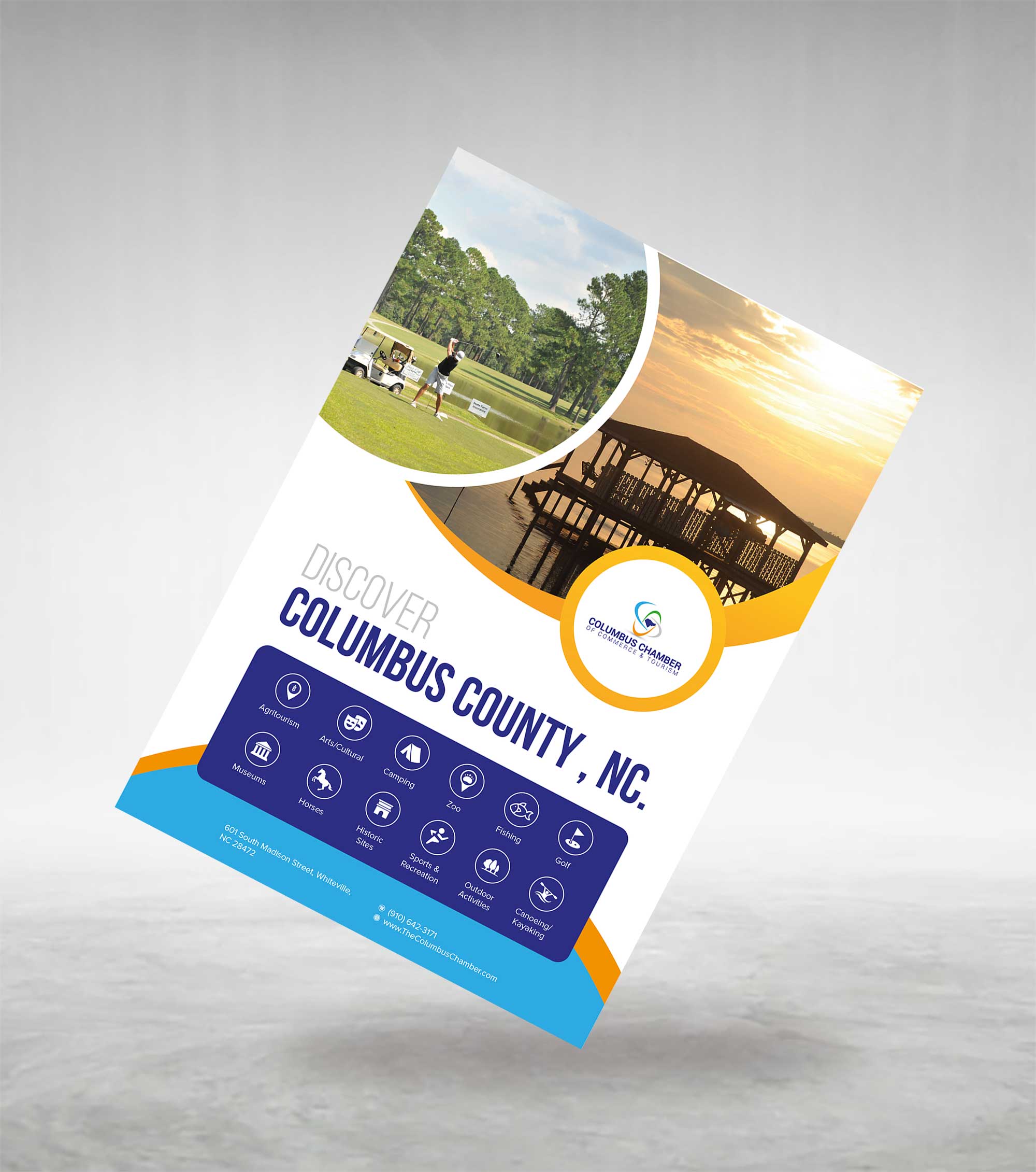 Design Publicitaire par Deziners Zone pour Columbus Chamber of Commerce and Tourism | Design #26331931