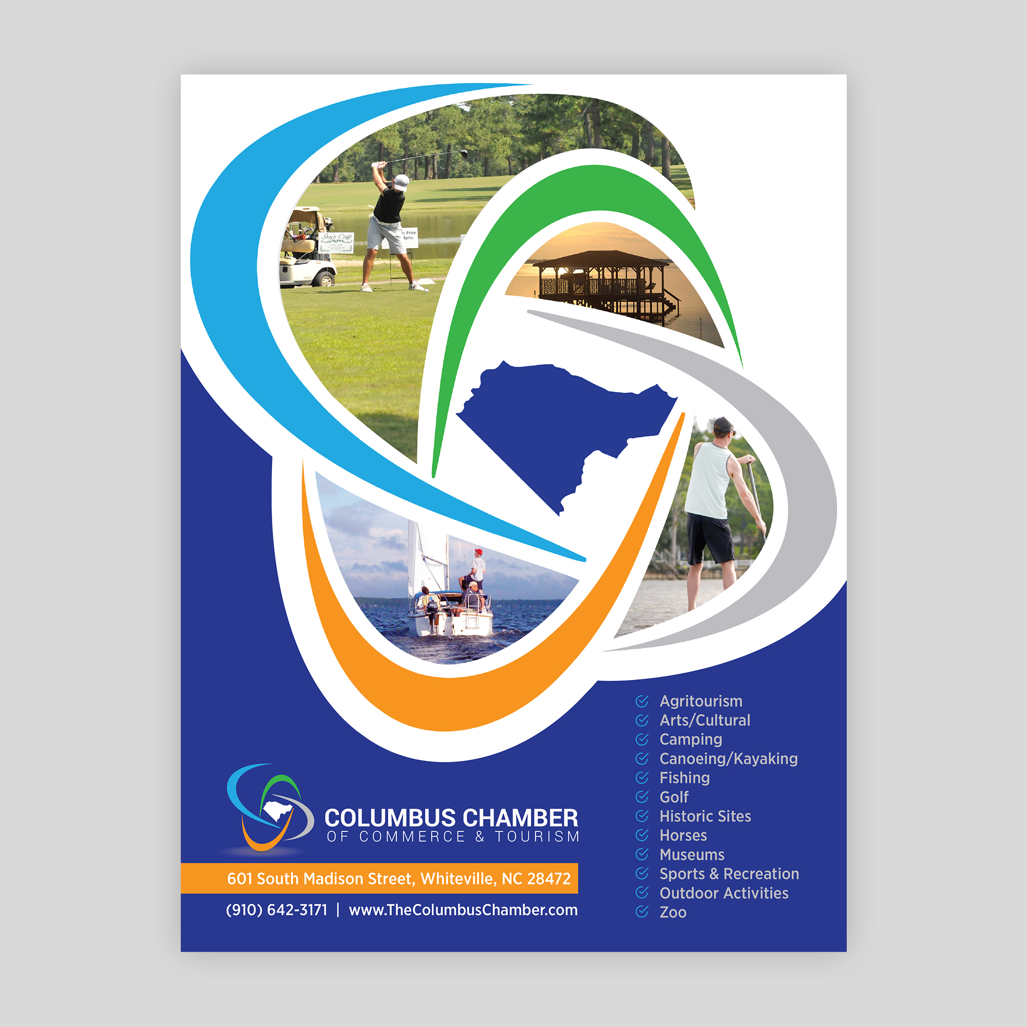 Advertisement Design by mmmarif1982 for Columbus Chamber of Commerce and Tourism | Design #26329697