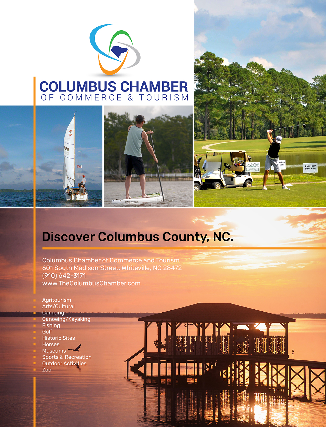 Werbe-Design von MK-3D für Columbus Chamber of Commerce and Tourism | Design #26328459