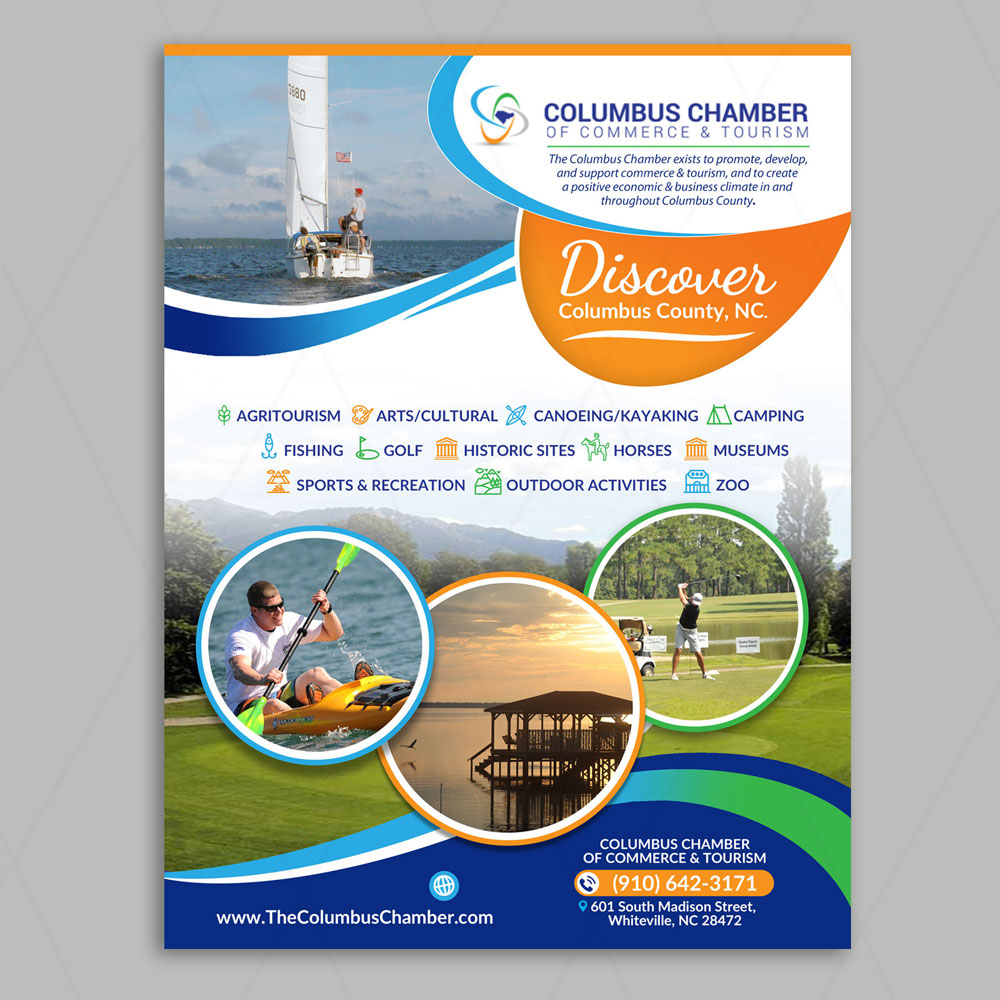 Advertisement Design by DA. for Columbus Chamber of Commerce and Tourism | Design #26326490