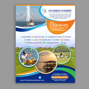 Design Publicitaire par DA. pour Columbus Chamber of Commerce and Tourism | Design : #26345310