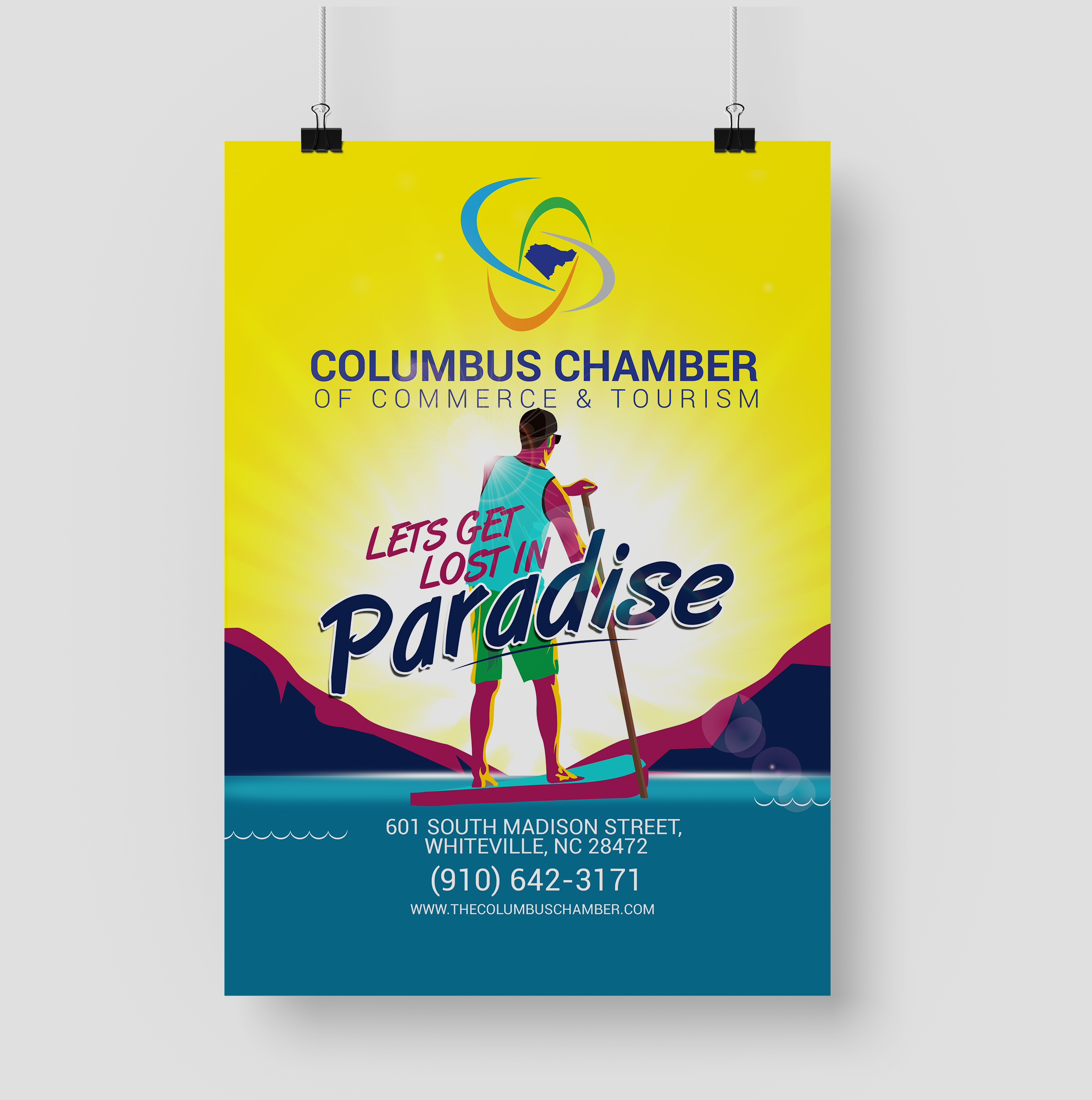 Advertisement Design by Ong for Columbus Chamber of Commerce and Tourism | Design #26336291