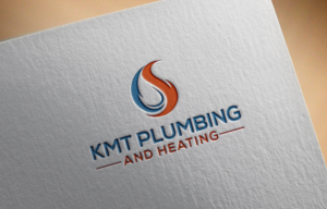 KMT plumbing and heating | Logo Design by sekanul