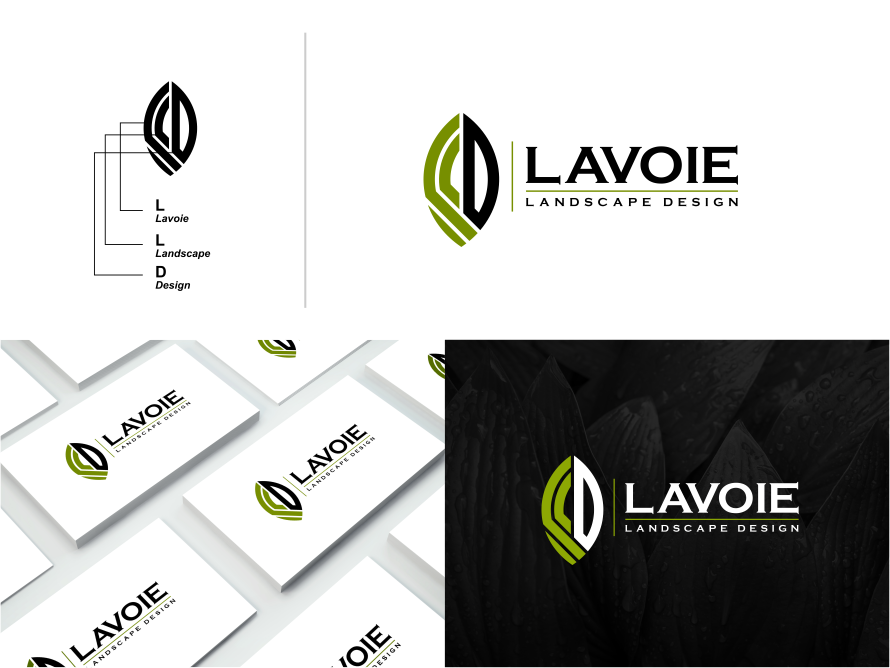 Logo Design by artswolf for Lavoie Landscape Design  | Design #26355367